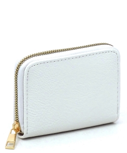 Fashion Solid Color Mini Wallet AD017 WHITE